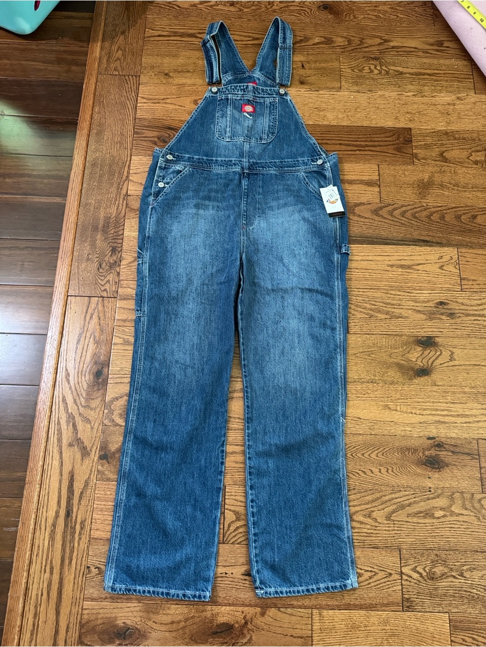 DICKIES DENIM OVERALLS
